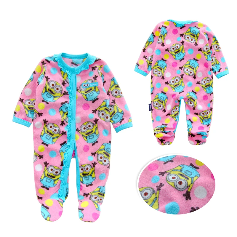 Polar Fleece Baby Rompers Autumn/Winter Clothes Long Sleeve Coveralls for Newborns Boy Girl Baby Clothing
Polar Fleece Baby Rompers Autumn/Winter Clothes Long Sleeve Coveralls for Newborns Boy Girl Baby Clothing