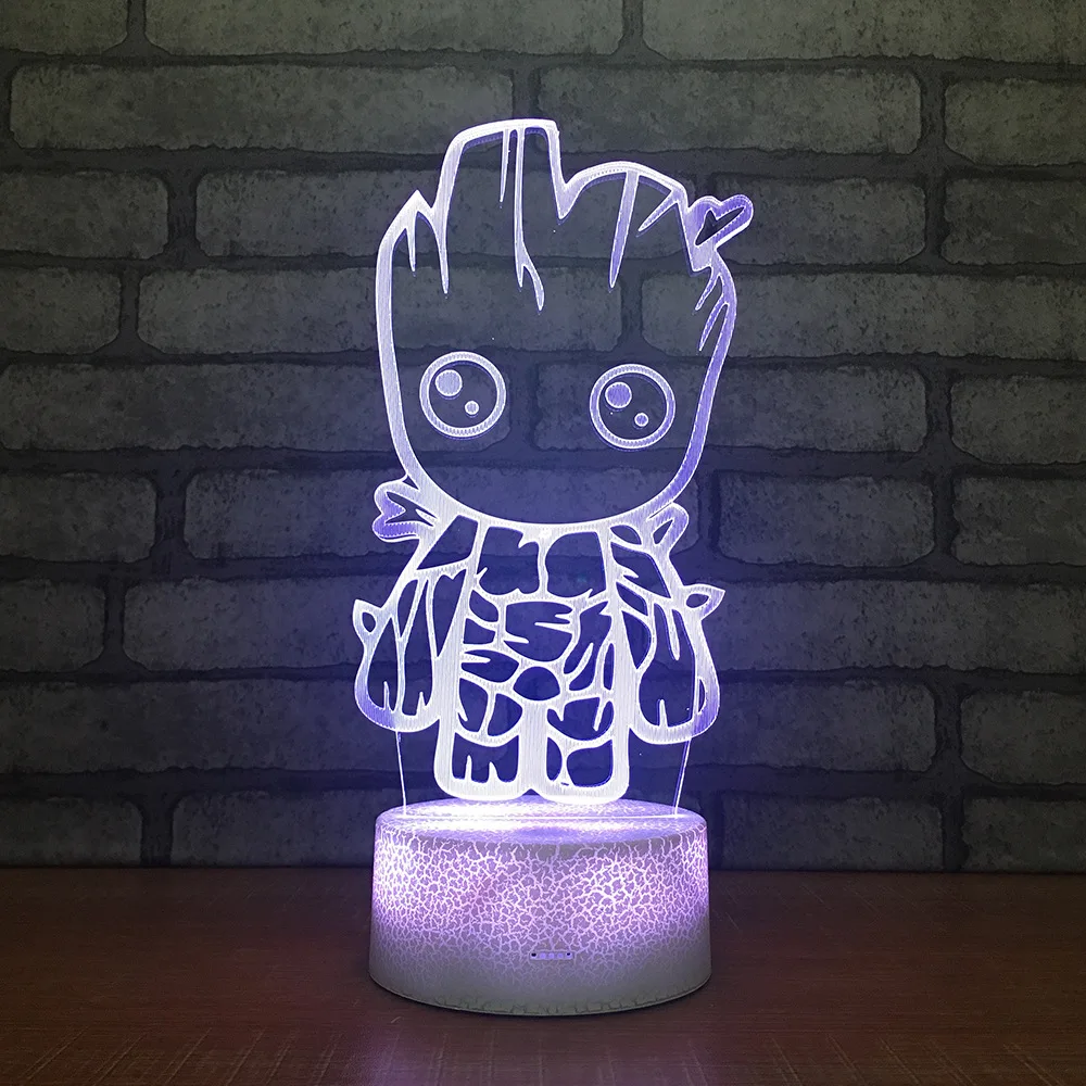 Groot LED Night Light 7 Color Change Desk Light Action Figures Boys Girls Birthday Toys 229
Groot LED Night Light 7 Color Change Desk Light Action Figures Boys Girls Birthday Toys 229