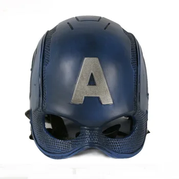 High Quality The Avengers Captain America 3 Civil War Cosplay Helmet Superhero Captain PVC Masks Halloween Cosplay Mask Headwear
High Quality The Avengers Captain America 3 Civil War Cosplay Helmet Superhero Captain PVC Masks Halloween Cosplay Mask Headwear