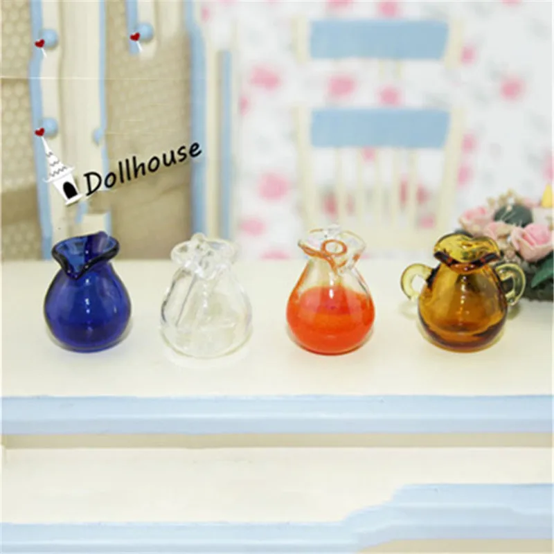 4 Style for Dollhouse Furniture Miniatures Blue Glass Jug Glass Pot Vase 1/12 Scale Kitchen Toy
4 Style for Dollhouse Furniture Miniatures Blue Glass Jug Glass Pot Vase 1/12 Scale Kitchen Toy