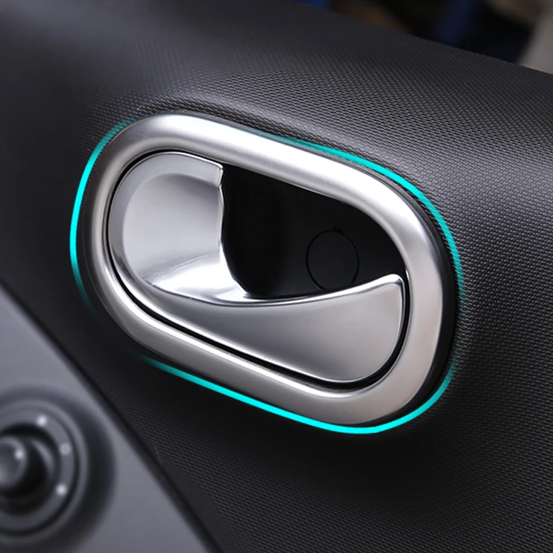 Car interior door handle decoration sticker stainless steel Modification accessories for smart 453 forfour fortwo car styling
Car interior door handle decoration sticker stainless steel Modification accessories for smart 453 forfour fortwo car styling