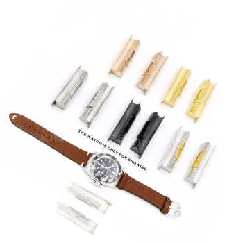 Carlywet 20mm Silver Gold Black Rose Gold Solid Curved End Link For Rolex Submariner Watch Band Rubber Leather
Carlywet 20mm Silver Gold Black Rose Gold Solid Curved End Link For Rolex Submariner Watch Band Rubber Leather