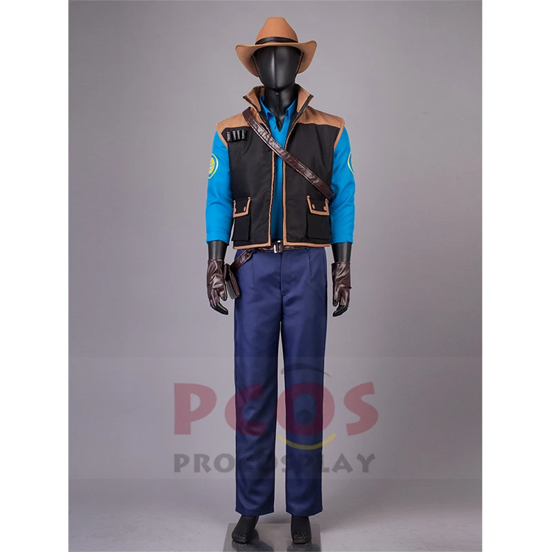 Команда Fortress 2 Снайпер синий костюм для косплея и шляпа mp000650|cosplay costume|team fortress 2team