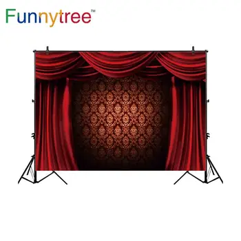 Funnytree backdrop for photographic studio red curtain stage damask vintage professional background photocall photobooth prop 
Funnytree backdrop for photographic studio red curtain stage damask vintage professional background photocall photobooth prop