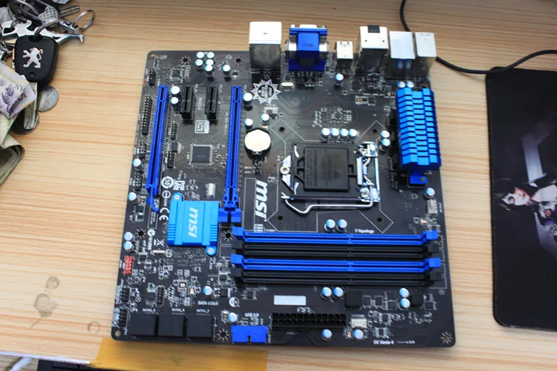 Z87M-G43 LGA 1150 Z87 материнская плата поддерживает G3220 E3-1230 V3 Процессор | Компьютеры и