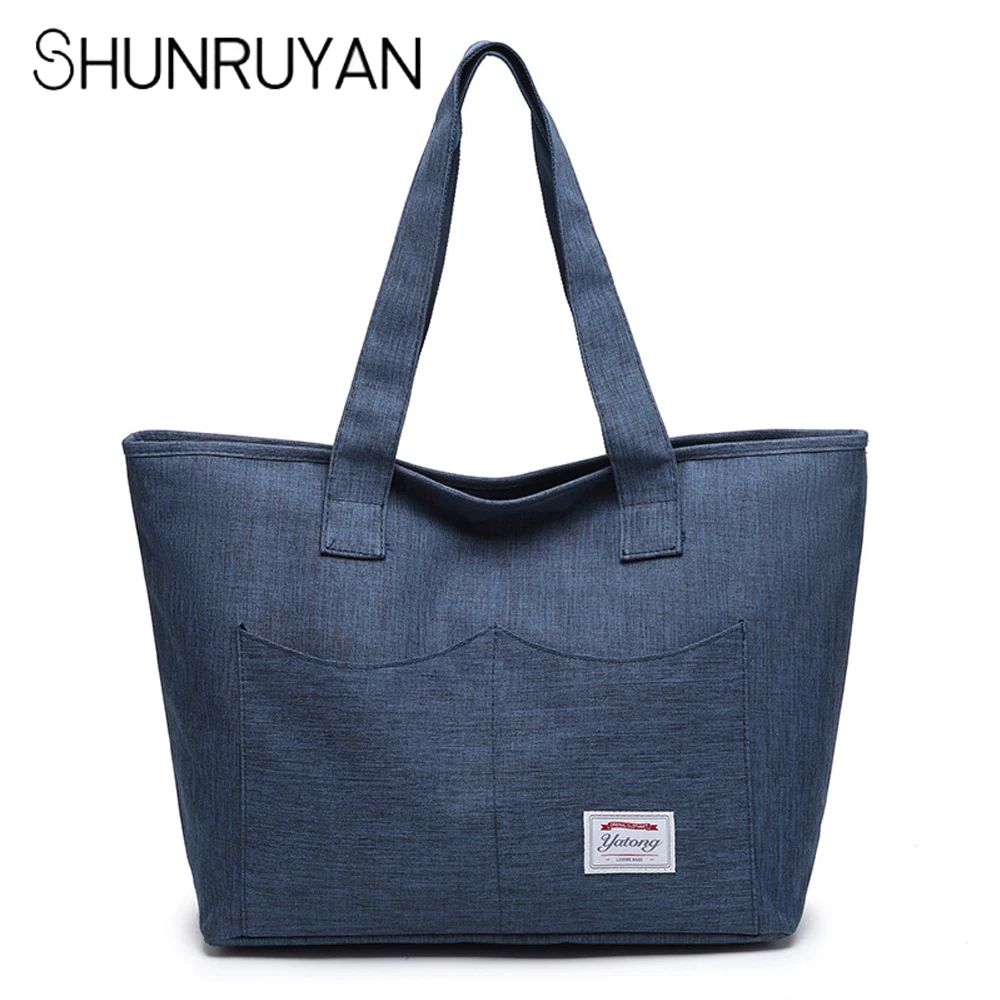 SHUNRUYAN Fashion Women High Quality Shoulder Bag Retro Canvas Bag Large Capacity Simple Handbag Totes Bag Travelling Bag
SHUNRUYAN Fashion Women High Quality Shoulder Bag Retro Canvas Bag Large Capacity Simple Handbag Totes Bag Travelling Bag