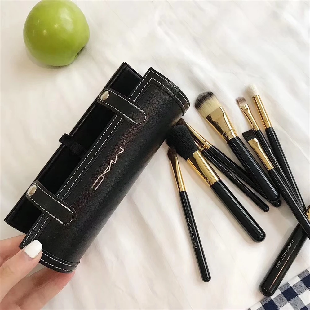 MA Makeup Tool 9 Drum Makeup Brush Set MA Belt Word Wooden Handle Portable Powder Foundation Eye Shadow Lip Makeup Brushes
MA Makeup Tool 9 Drum Makeup Brush Set MA Belt Word Wooden Handle Portable Powder Foundation Eye Shadow Lip Makeup Brushes