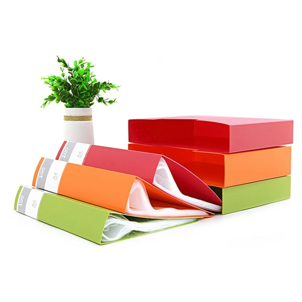 Colorful Design TIANSE TS-16100/80 PP File Folder Document Folder 100/80 Pages Data Book Folder For A4 Paper Office Supplies
Colorful Design TIANSE TS-16100/80 PP File Folder Document Folder 100/80 Pages Data Book Folder For A4 Paper Office Supplies