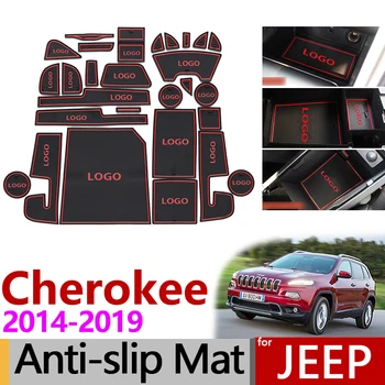 Anti-Slip Rubber Cup Cushion Gate Slot Mat for Jeep Cherokee KL 2014 2015 2016 2017 2018 2019 Accessories Stickers Car Styling
Anti-Slip Rubber Cup Cushion Gate Slot Mat for Jeep Cherokee KL 2014 2015 2016 2017 2018 2019 Accessories Stickers Car Styling