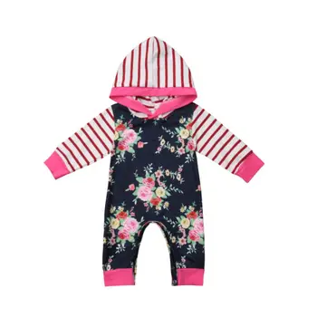 Lovely Newborn Baby Girls Clothing Hooded Flower Romper Jumpsuit Long Sleeve Outfits Clothes Playsuit Baby Girl 0-18M
Lovely Newborn Baby Girls Clothing Hooded Flower Romper Jumpsuit Long Sleeve Outfits Clothes Playsuit Baby Girl 0-18M