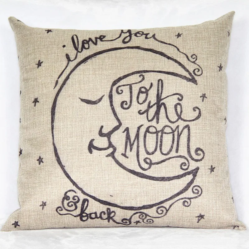 2016 Hot Retro Throw Square Pillow Case I Love You to the Moon and Back Cushion Cover cuscini vintage square cushion
2016 Hot Retro Throw Square Pillow Case I Love You to the Moon and Back Cushion Cover cuscini vintage square cushion