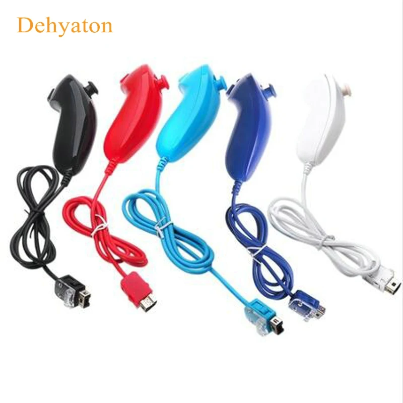 5 Colors Game controller nunchuk nunchuck controller remote for Nintendo for Wii Silicone Case support drop shipping
5 Colors Game controller nunchuk nunchuck controller remote for Nintendo for Wii Silicone Case support drop shipping