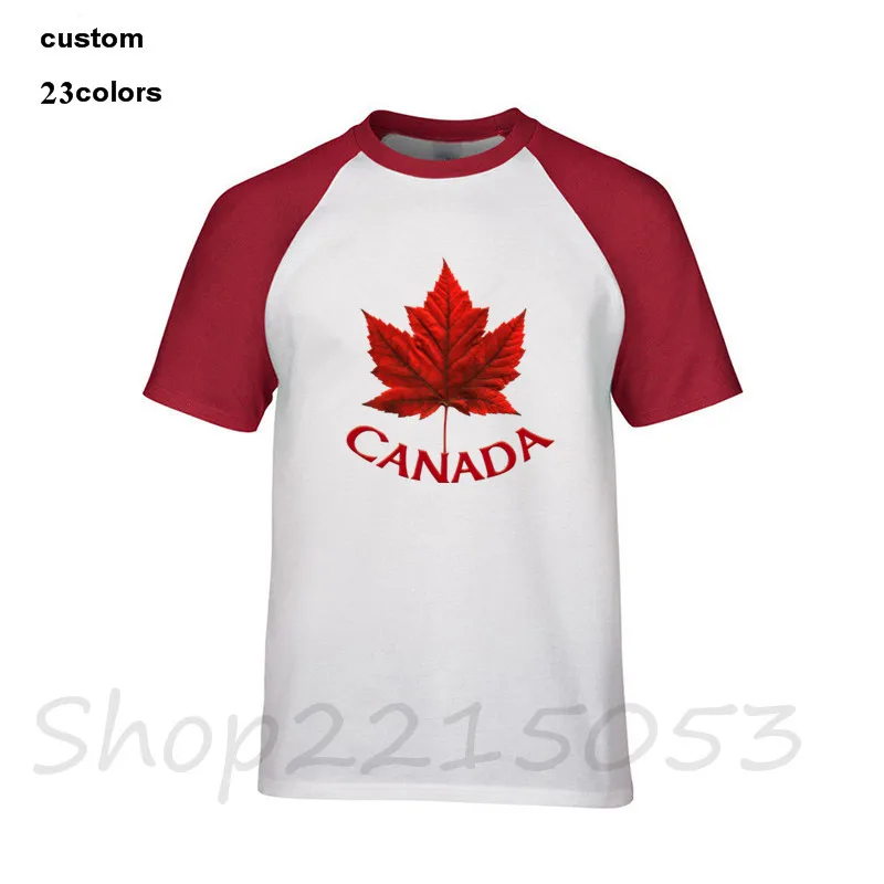2018 Canada Souvenir Maple Leaf Gifts Design print tshirt Short Sleeve Brand Clothing Mens Slim T Shirts Plus Size male t-shirt
2018 Canada Souvenir Maple Leaf Gifts Design print tshirt Short Sleeve Brand Clothing Mens Slim T Shirts Plus Size male t-shirt