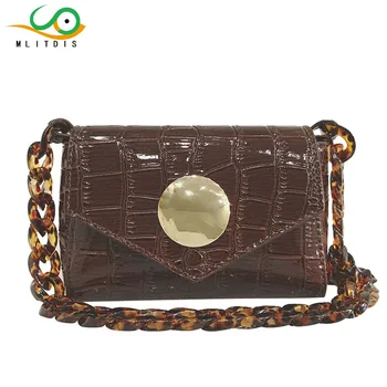 MLITDIS Thick Chain Bags Women Crocodile Pattern Leather Shoulder Bag Evening Clutch Wallet Purse Messenger Bag Travel Clutch
MLITDIS Thick Chain Bags Women Crocodile Pattern Leather Shoulder Bag Evening Clutch Wallet Purse Messenger Bag Travel Clutch