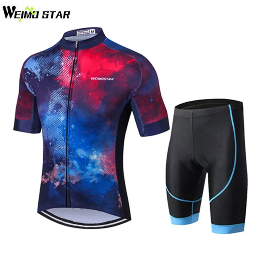 WEIMOSTAR Cycling Jersey Men Cycling GEL Pad Bib Shorts Breathable Road Bike Racing Sport T-Shirt Ropa Ciclismo Suit
WEIMOSTAR Cycling Jersey Men Cycling GEL Pad Bib Shorts Breathable Road Bike Racing Sport T-Shirt Ropa Ciclismo Suit