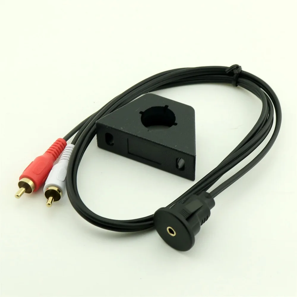 1pcs 3ft 3.5mm Female Truck Dash Flush Mount to Gold Plated Dual RCA Phono Aux Cable
1pcs 3ft 3.5mm Female Truck Dash Flush Mount to Gold Plated Dual RCA Phono Aux Cable