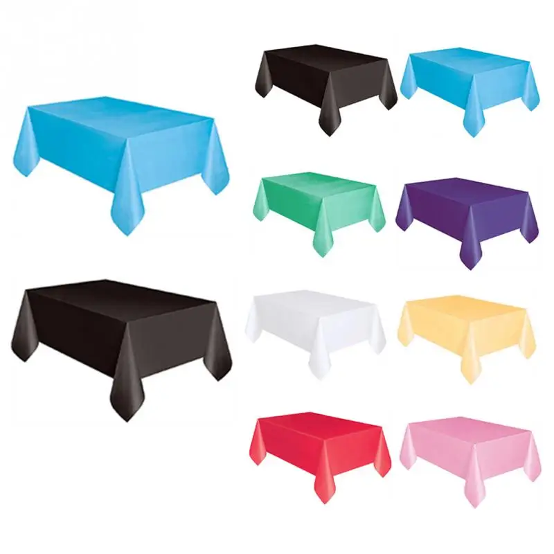 1 Pcs 137x183cm DIY Solid Color Disposable Tablecloth Kids Happy Birthday Party Wedding Xmas Tablecover kitchen Decor Supplies
1 Pcs 137x183cm DIY Solid Color Disposable Tablecloth Kids Happy Birthday Party Wedding Xmas Tablecover kitchen Decor Supplies