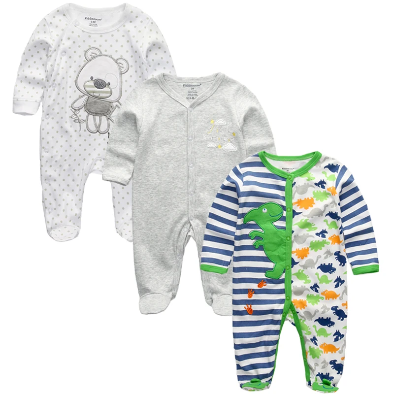 Baby Boy Clothes 2019 Newborn Rompers Girl Clothing 3Pcs/sets Cotton Full Sleeve Infantil Costumes Dinosaur Print roupas de bebe
Baby Boy Clothes 2019 Newborn Rompers Girl Clothing 3Pcs/sets Cotton Full Sleeve Infantil Costumes Dinosaur Print roupas de bebe
