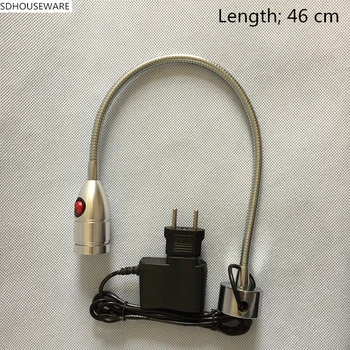 Work lamp with magnet LED white light fiber hose spotlights CNC lathe work lights Magnetic adsorption diameter of 4 cm
Work lamp with magnet LED white light fiber hose spotlights CNC lathe work lights Magnetic adsorption diameter of 4 cm
