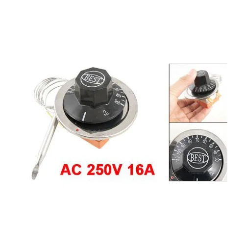 5x AC 250V 16A 30-110C Temperature Control Capillary Thermostat for Electric Oven
5x AC 250V 16A 30-110C Temperature Control Capillary Thermostat for Electric Oven