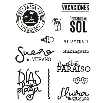 Spanish 45 stamp Clear Stamp for Scrapbooking Transparent Silicone Rubber DIY Photo Album Decor B30
Spanish 45 stamp Clear Stamp for Scrapbooking Transparent Silicone Rubber DIY Photo Album Decor B30