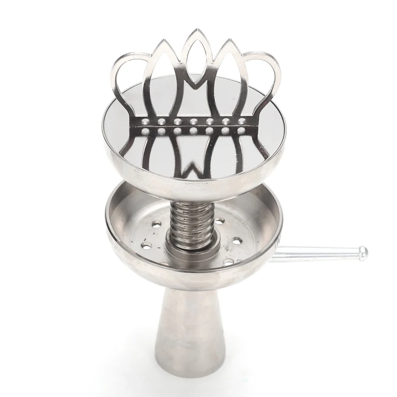 Crown Head Bowl Charcoal Holder Charcoal Burner Narguile Water Pipe for Hookah shisha chicha Tobacco Cigarettes Smoke
Crown Head Bowl Charcoal Holder Charcoal Burner Narguile Water Pipe for Hookah shisha chicha Tobacco Cigarettes Smoke