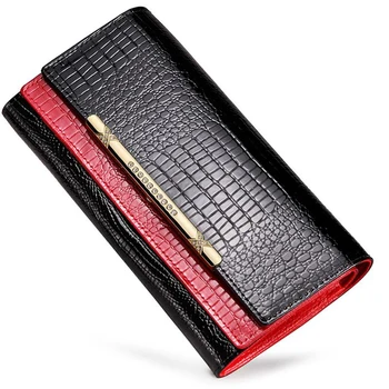 New Women's Genuine Leather Alligator Cowhide Bag Female Crocodile Small Evening Bag Clutch Hand Bag Wallet Purse
New Women's Genuine Leather Alligator Cowhide Bag Female Crocodile Small Evening Bag Clutch Hand Bag Wallet Purse