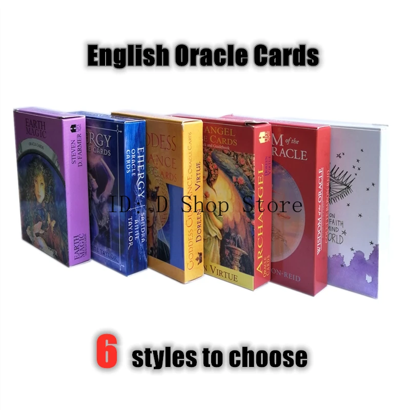 English version Earth of oracle cards board game(6 style to choose),mystery tarot deck card game for women
English version Earth of oracle cards board game(6 style to choose),mystery tarot deck card game for women