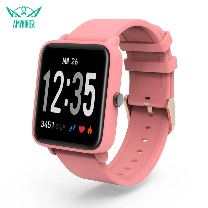 

AMYNIKEER smart band DO10 heart rate blood pressure monitoring fitness bracelet pedometer waterproof Smartwatch PK B57 N88