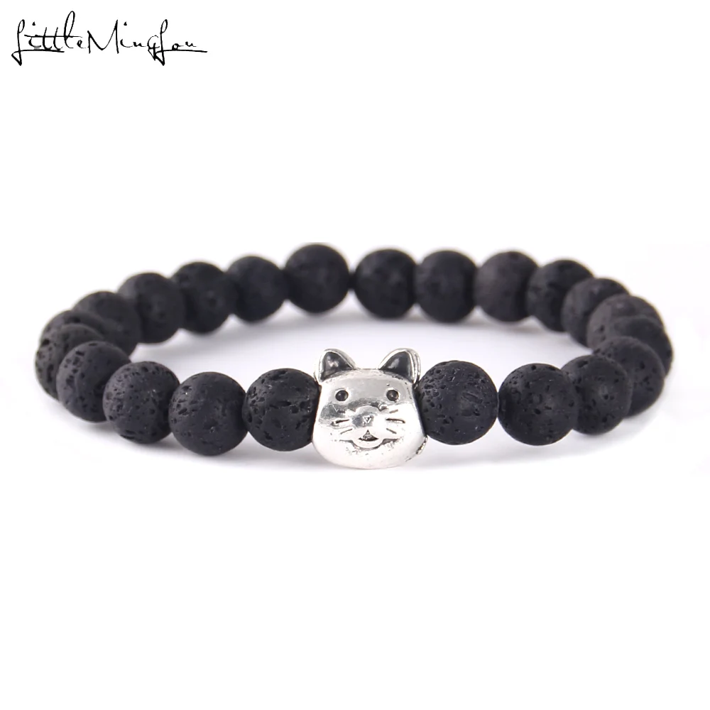 Fashion Horse Dog Cat Charm Pet women bracelet Lava Natural stone Beads Yoga Bracelets & Bangles for Women jewelry accessories
Fashion Horse Dog Cat Charm Pet women bracelet Lava Natural stone Beads Yoga Bracelets & Bangles for Women jewelry accessories