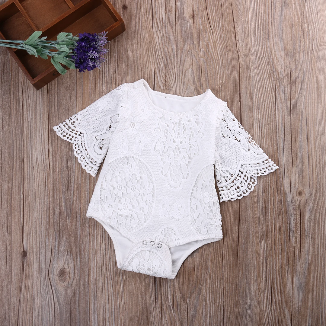 New Brand Newborn Baby Girl Bodysuit Lace Princess Girl Summer Baby Girls Clothing, White 0-2T
New Brand Newborn Baby Girl Bodysuit Lace Princess Girl Summer Baby Girls Clothing, White 0-2T