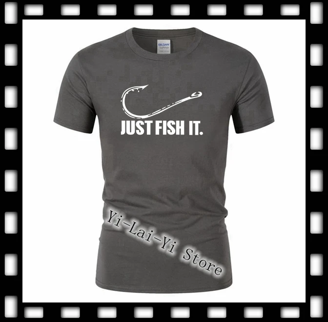 Brand New Love Fishing TShirt Men Just Fish It Funny Fishing Angler Hook Bait&Tackle Preshrunk T-Shirt Brand Men's T shirt
Brand New Love Fishing TShirt Men Just Fish It Funny Fishing Angler Hook Bait&Tackle Preshrunk T-Shirt Brand Men's T shirt
