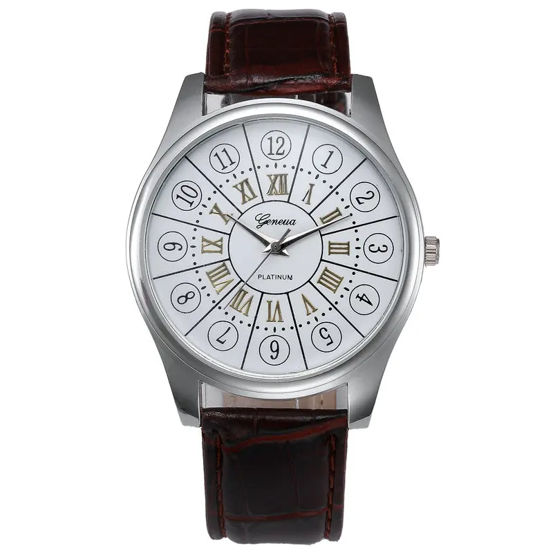 New listing Men Women watch Luxury Geneva Watches Quartz Clock Fashion Leather belts Watch Cheap Sports wristwatch 100pcs/lot
New listing Men Women watch Luxury Geneva Watches Quartz Clock Fashion Leather belts Watch Cheap Sports wristwatch 100pcs/lot