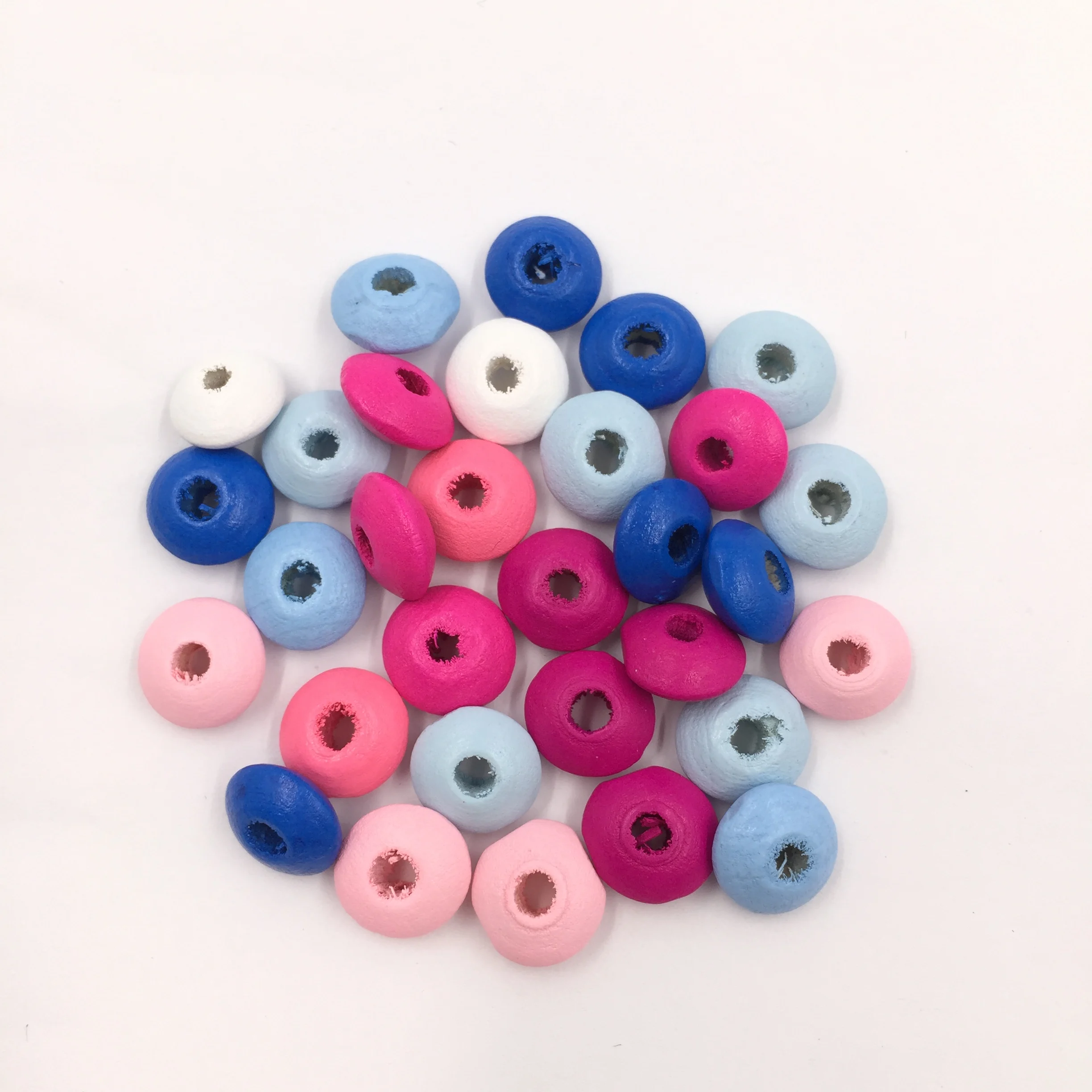 Online Kaufen Großhandel flache holzperlen aus China flache holzperlen