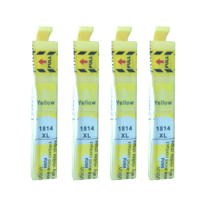 4 упаковки, картридж T1814XL с желтыми чернилами для EPSON XP212, XP215, XP312, XP315, XP412, XP415, XP30, XP102, XP202, XP205, XP302, XP305, XP402, XP405
4 упаковки, картридж T1814XL с желтыми чернилами для EPSON XP212, XP215, XP312, XP315, XP412, XP415, XP30, XP102, XP202, XP205, XP302, XP305, XP402, XP405