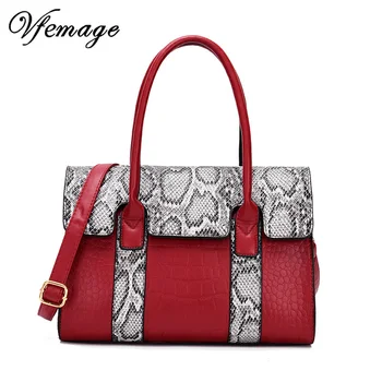 Vfemage Luxury Women Handbags Designer Snake Pattern Ladies Tote Bag Crossbody for Women Shoulder Bag Female Bolsos Mujer
Vfemage Luxury Women Handbags Designer Snake Pattern Ladies Tote Bag Crossbody for Women Shoulder Bag Female Bolsos Mujer