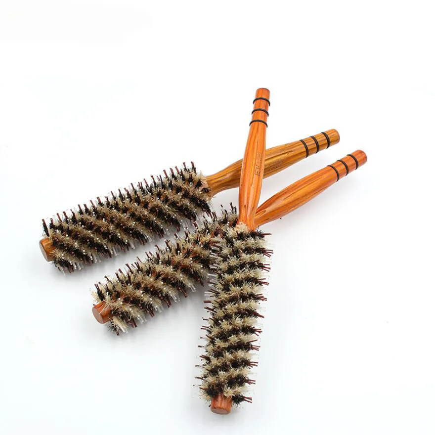 Bristle Hair Curling Comb Pear Flower Straight Hair blowing Style Comb Roll Comb Brush Hair salon Hairdressing Brush D30
Bristle Hair Curling Comb Pear Flower Straight Hair blowing Style Comb Roll Comb Brush Hair salon Hairdressing Brush D30