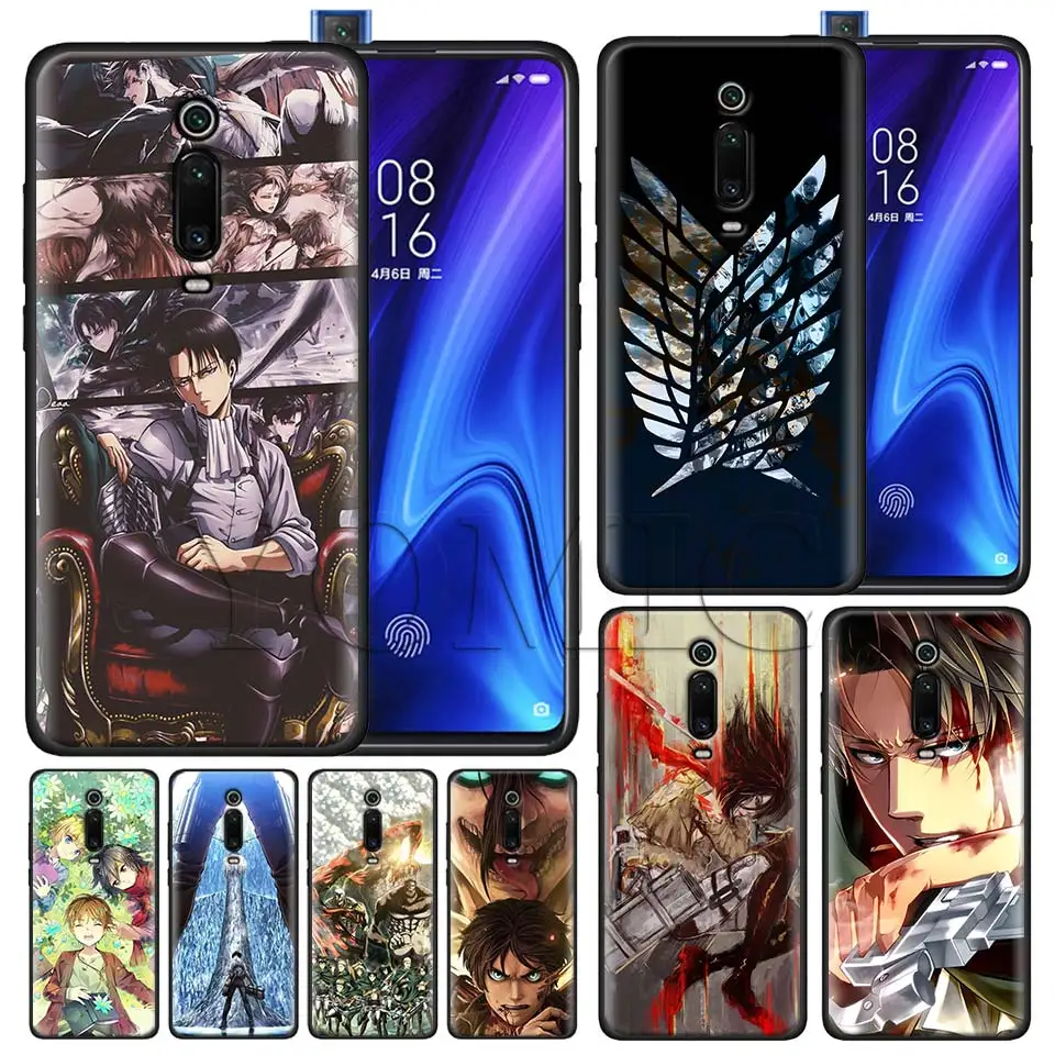 Anime Japanese attack on Titan Black Case for Xiaomi Redmi Note 7 7s K20 5 6 Pro Redmi 6 6 5 5Plus 4X S2 Y3 Silicone Soft Case
Anime Japanese attack on Titan Black Case for Xiaomi Redmi Note 7 7s K20 5 6 Pro Redmi 6 6 5 5Plus 4X S2 Y3 Silicone Soft Case