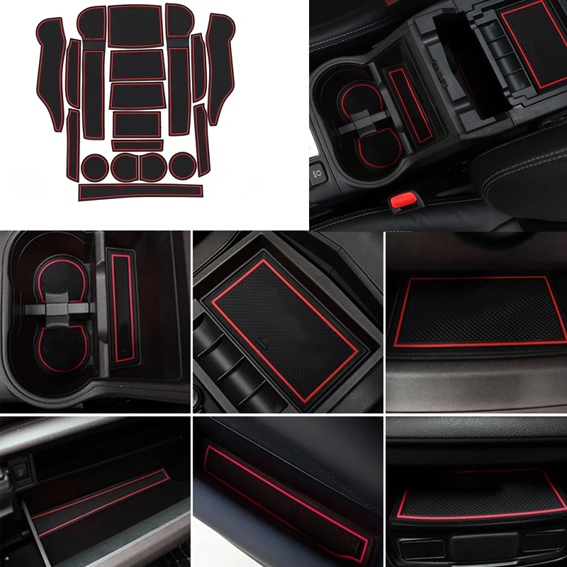 Car Front&Back Door Slot Pad Mat Cup Holders Mats Trim Interior Styling for Subaru Forester 2019 Interior Accessories 18Pcs(set)
Car Front&Back Door Slot Pad Mat Cup Holders Mats Trim Interior Styling for Subaru Forester 2019 Interior Accessories 18Pcs(set)