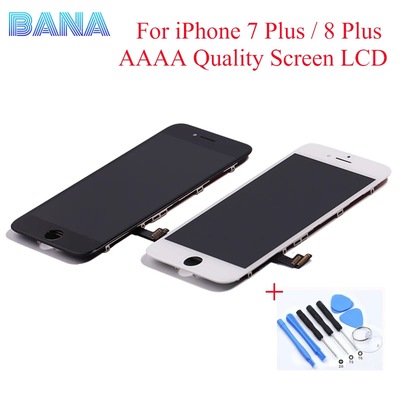 High Quality LCD Screen For iPhone 7 Plus/8 Plus + 5.5-inch Touch Screen Digitizer Screen Glass Panel Assembly Replacement
High Quality LCD Screen For iPhone 7 Plus/8 Plus + 5.5-inch Touch Screen Digitizer Screen Glass Panel Assembly Replacement