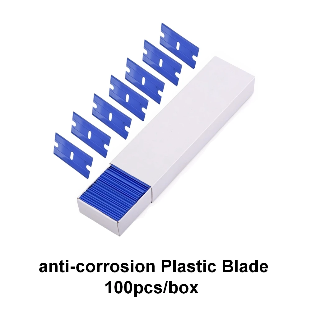 100pc/Pack Mobile Phone LCD Cleaning Plastic Double Edge Blades for Squeegees Glue Sticker Removal Tools
100pc/Pack Mobile Phone LCD Cleaning Plastic Double Edge Blades for Squeegees Glue Sticker Removal Tools