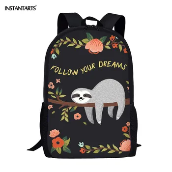 INSTANTARTS Cartoon Sloth Design Kid School Backpack Cute Big Shoulder Bag for Students Boy Girl Bookbags Rucksack Mochila New
INSTANTARTS Cartoon Sloth Design Kid School Backpack Cute Big Shoulder Bag for Students Boy Girl Bookbags Rucksack Mochila New