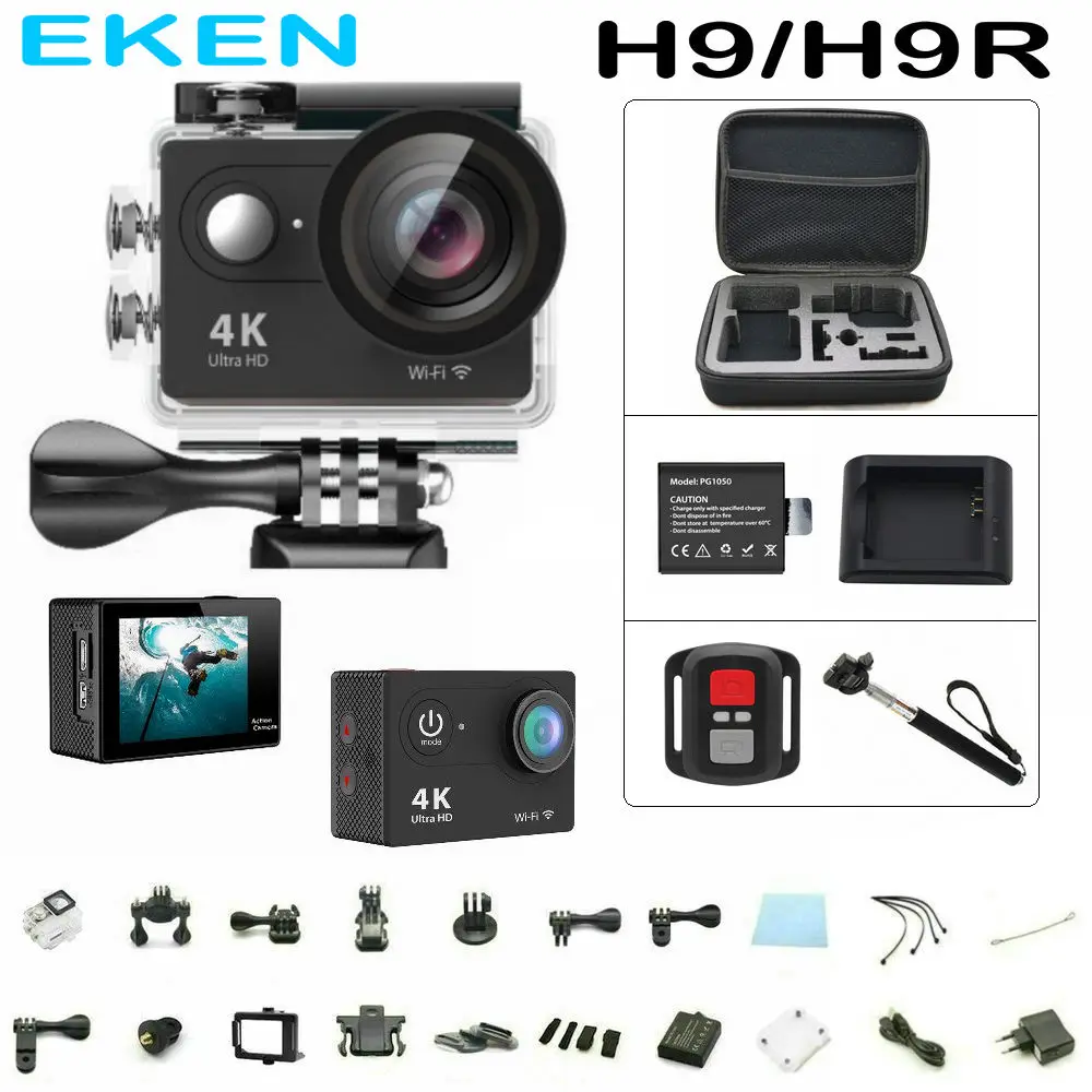 New Arrival! Action Camera 100% Original Eken H9/H...