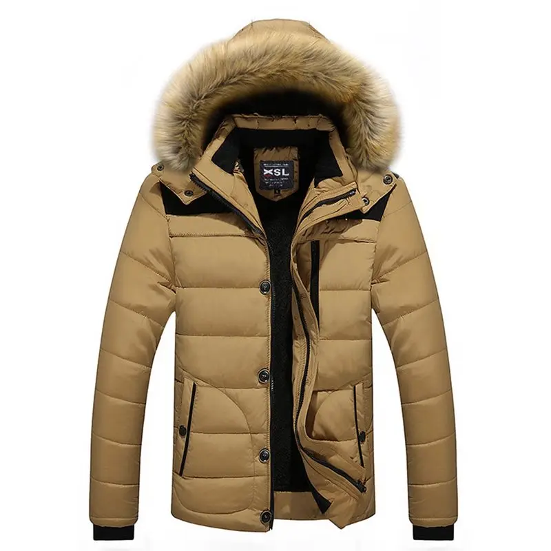 High Quality Men's Winter Jacket Thick Snow Parka Overcoat Down Jacket Men Wind Breaker Causal Warm Vintage Outwear
High Quality Men's Winter Jacket Thick Snow Parka Overcoat Down Jacket Men Wind Breaker Causal Warm Vintage Outwear