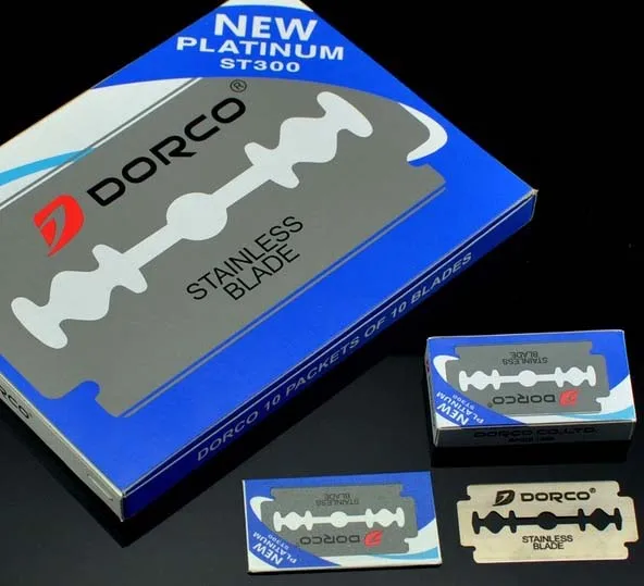 High Quality 200pcs Original Dorco Men's Safety Razor Shaving Blade Super Sharp Stainless Steel Double Edge Razor Blades For Men
High Quality 200pcs Original Dorco Men's Safety Razor Shaving Blade Super Sharp Stainless Steel Double Edge Razor Blades For Men