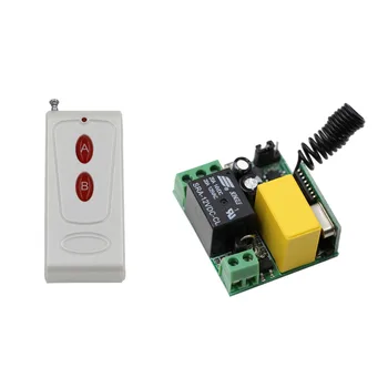 New AC220V 1CH Wireless Remote Control Switch System Mini Receivers & Remote Controller with Learning Code 315mhz/433mhz
New AC220V 1CH Wireless Remote Control Switch System Mini Receivers & Remote Controller with Learning Code 315mhz/433mhz