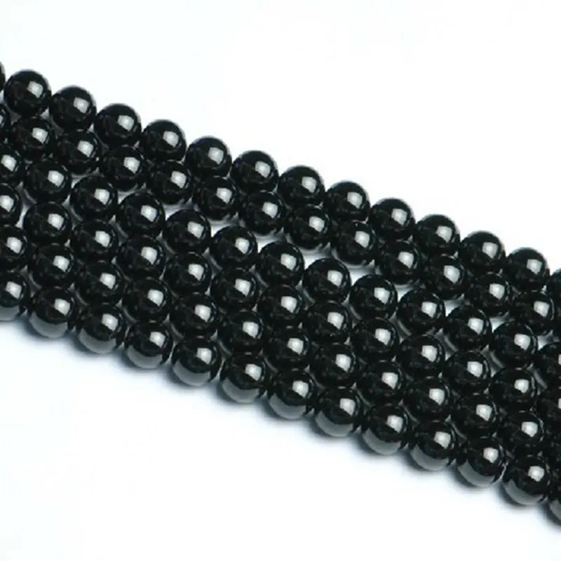 Pure Natural AAA Black Agate Lotus Prayer Imitation Gemstone Beads Tourmaline Round Spacer Beads 6mm 8mm 10mm 12mm 004001002
Pure Natural AAA Black Agate Lotus Prayer Imitation Gemstone Beads Tourmaline Round Spacer Beads 6mm 8mm 10mm 12mm 004001002