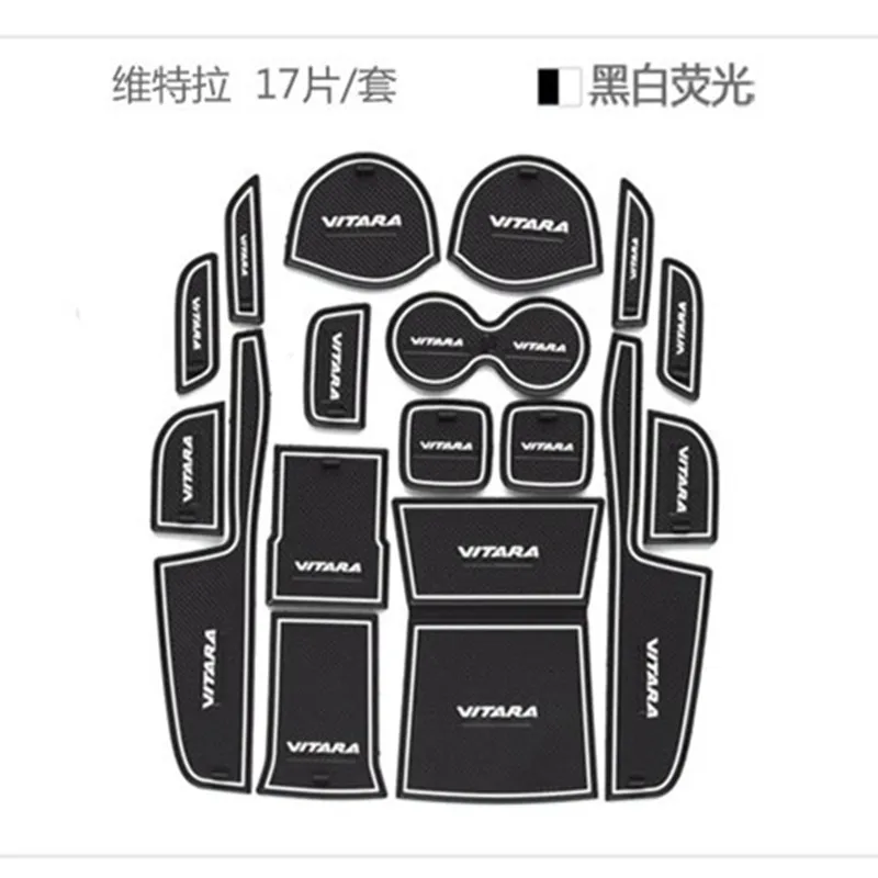 FOR 2015 2016 2017 Suzuki vitara Gate Slot Pad Non-slip Cup Mats Anti Slip Door Groove Mat Sticker Car Accessories
FOR 2015 2016 2017 Suzuki vitara Gate Slot Pad Non-slip Cup Mats Anti Slip Door Groove Mat Sticker Car Accessories