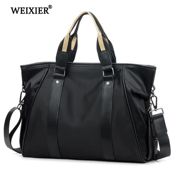 WEIXIER Casual Men's Oxford Material Fashion Travel Bag Designer Style Tote Bag Solid Color Handsome High Quality Computer Bag
WEIXIER Casual Men's Oxford Material Fashion Travel Bag Designer Style Tote Bag Solid Color Handsome High Quality Computer Bag