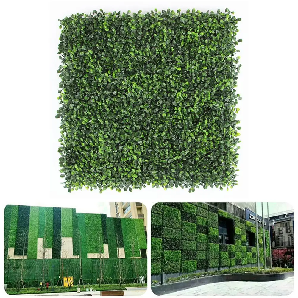 50x50cm Artificial Milan Leaf Grass Fence Lawn Fake Wall Plate Home Decoration Walkways Artificial Plants
50x50cm Artificial Milan Leaf Grass Fence Lawn Fake Wall Plate Home Decoration Walkways Artificial Plants